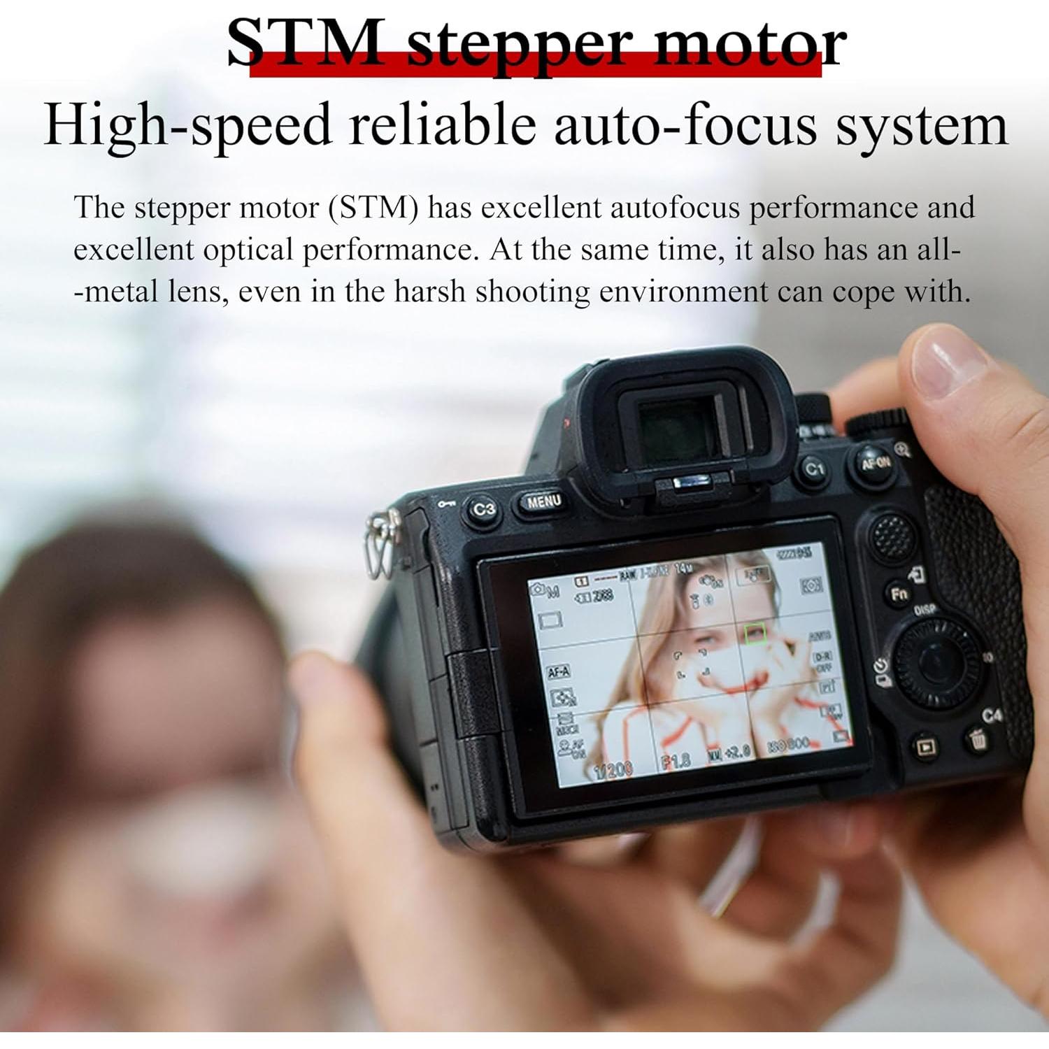 Lente 7artisans AF 50mm F1.8 para Montura L - Enfoque Automático