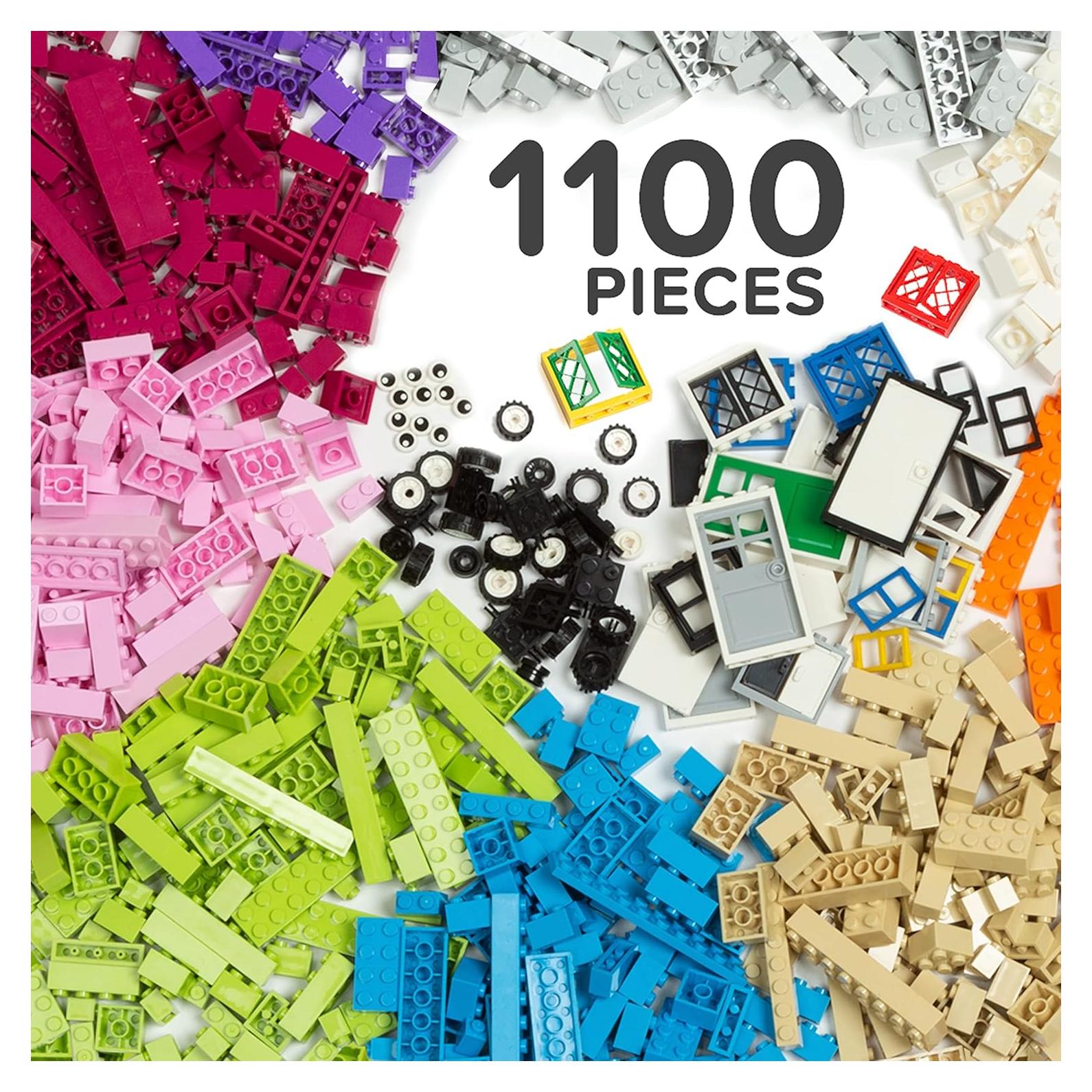 Juego de Bloques de Construcción 1100 Piezas Play Platoon