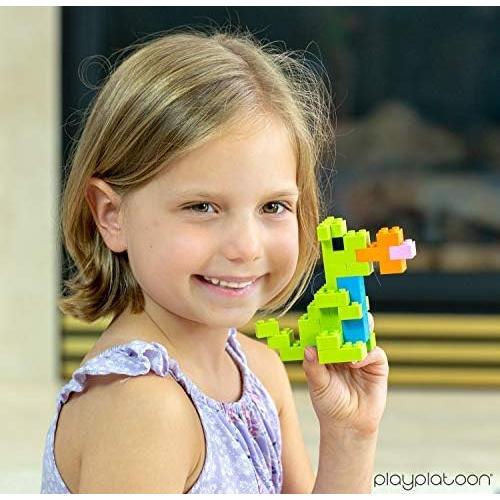 Juego de Bloques de Construcción 1100 Piezas Play Platoon