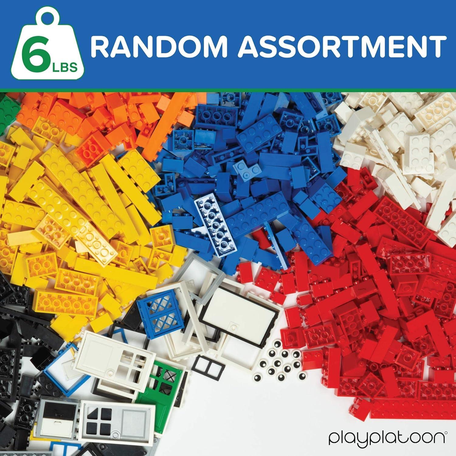 Juego de Bloques de Construcción Play Platoon - 2,72 kg, 10 Colores