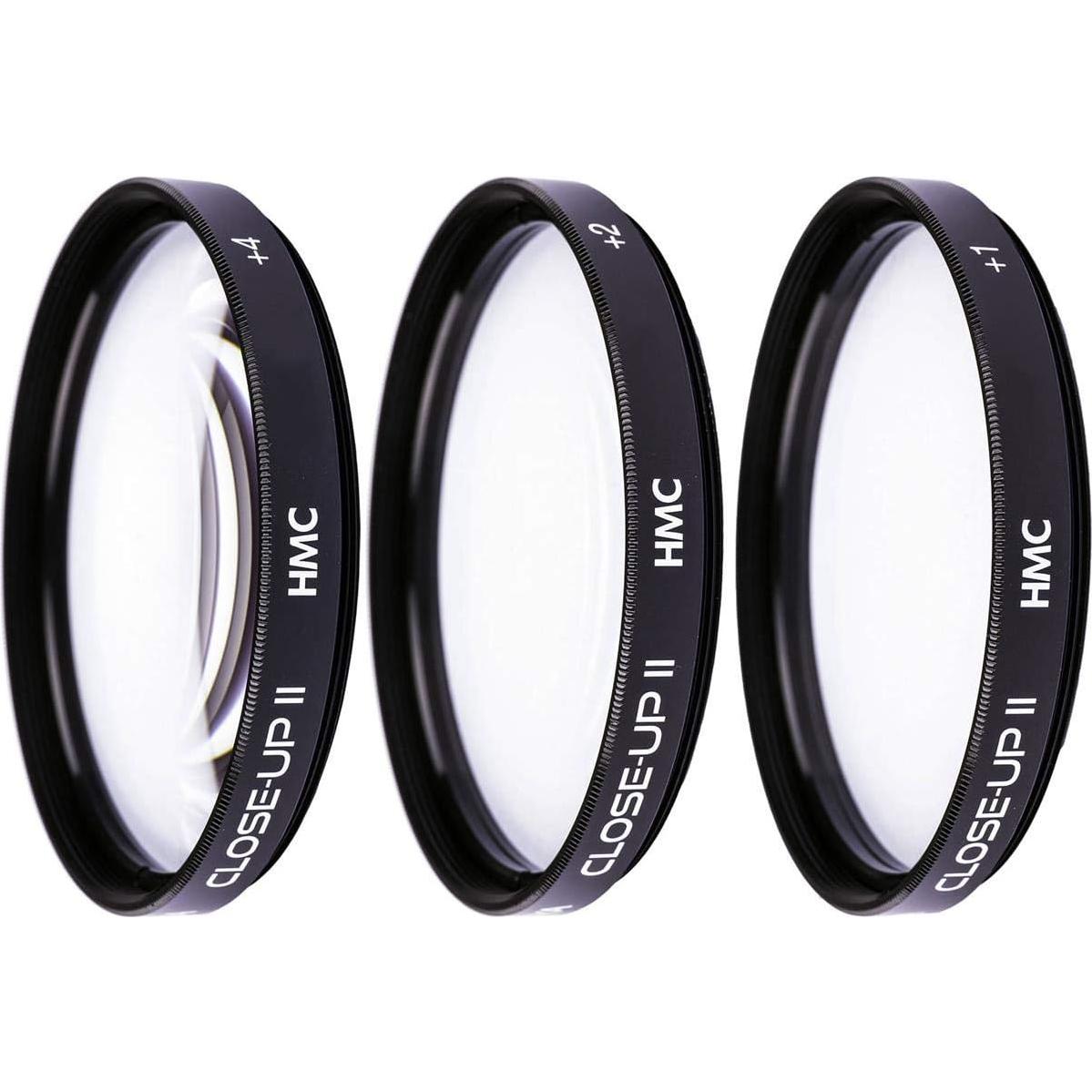 Filtro Close-Up Hoya 46mm Set II - Dioptrías +1, +2, +4 para Macro