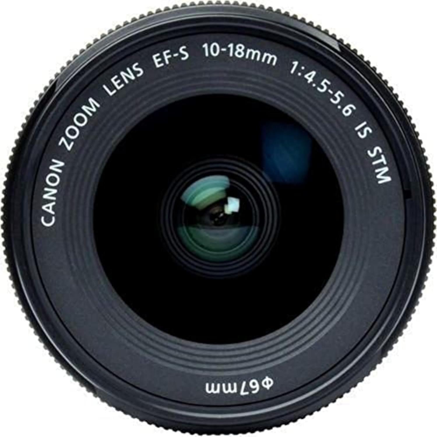 Lente Canon EF-S 10-18mm f/4.5-5.6 IS STM Ultra Ancho