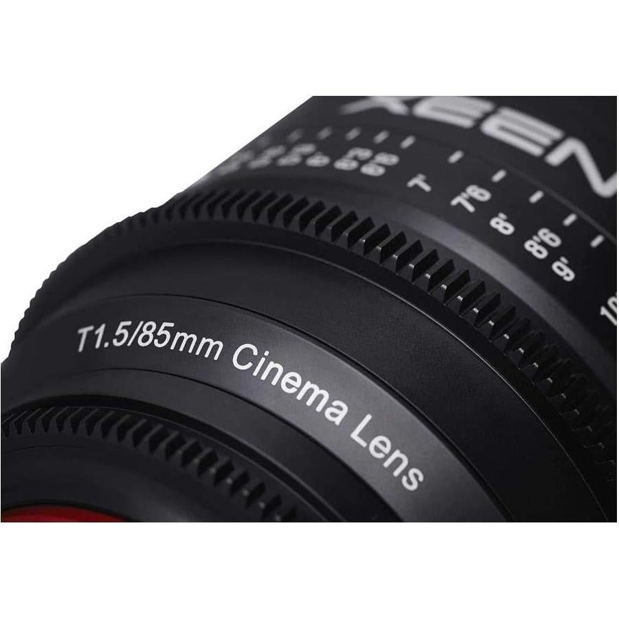 Lente de Cine Rokinon Xeen 85mm T1.5 PL - 1.22 kg