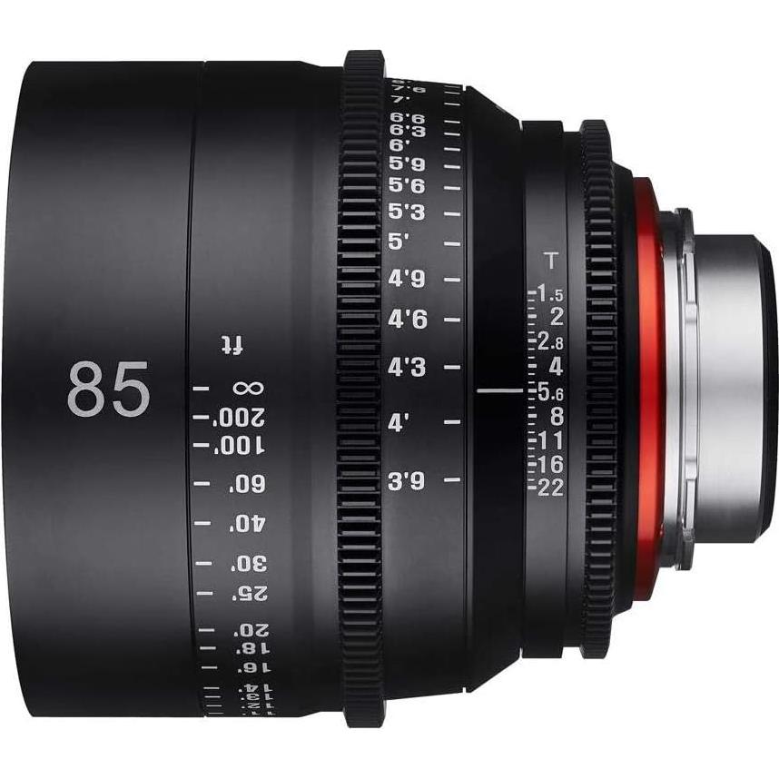 Lente de Cine Rokinon Xeen 85mm T1.5 PL - 1.22 kg
