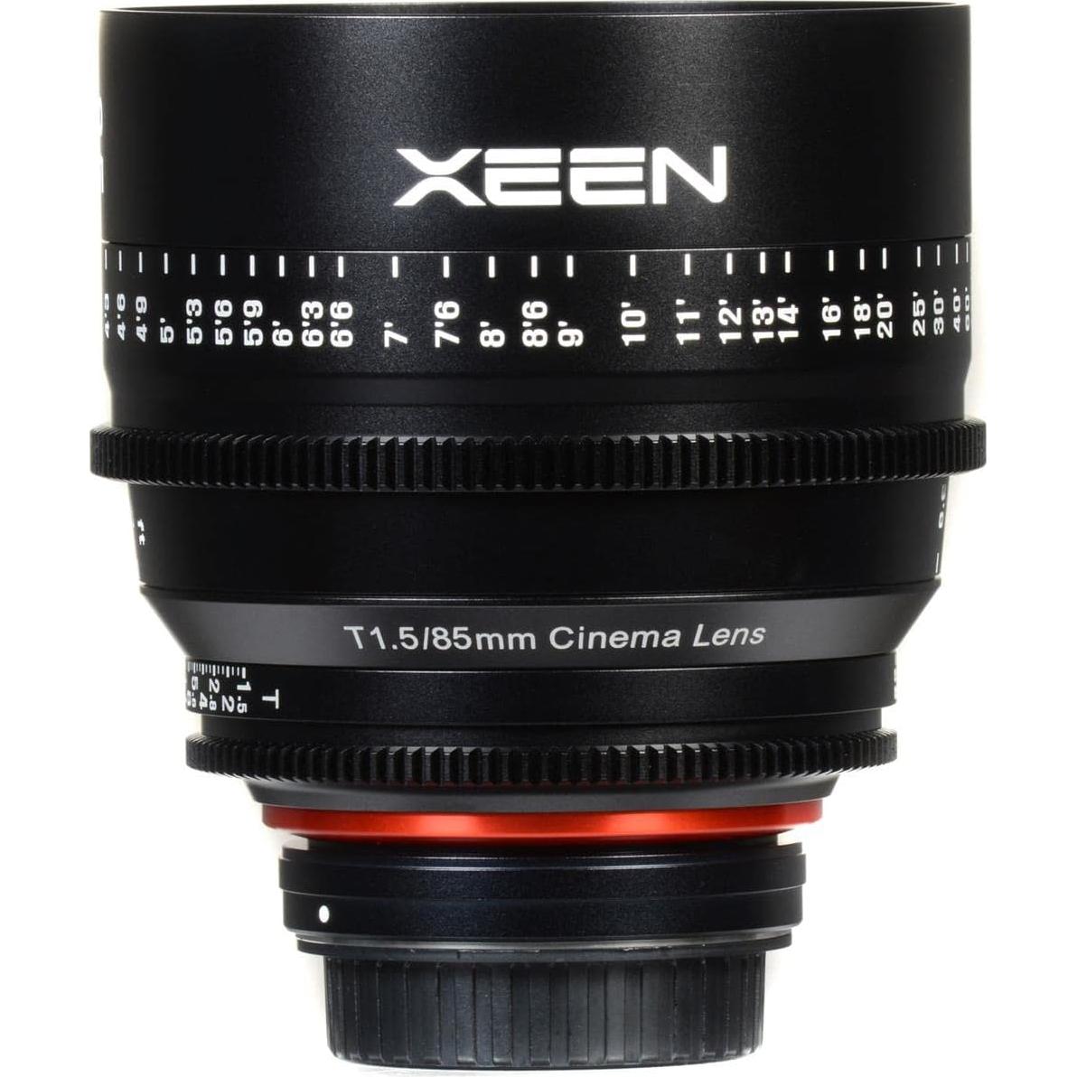 Lente de Cine Rokinon Xeen 85mm T1.5 PL - 1.22 kg