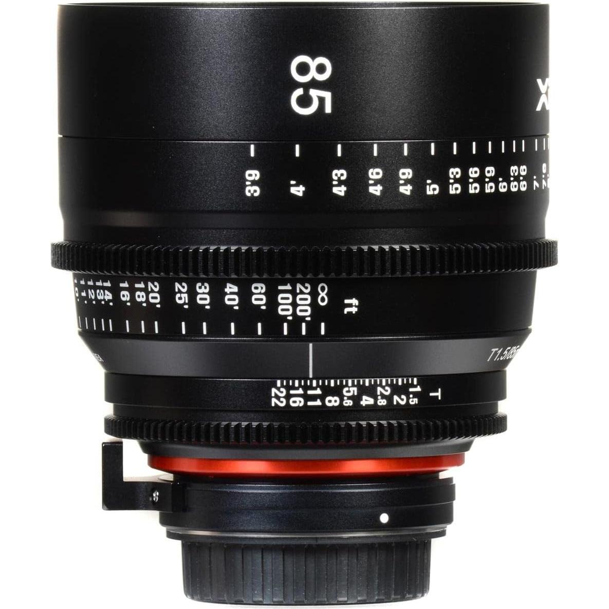 Lente de Cine Rokinon Xeen 85mm T1.5 PL - 1.22 kg