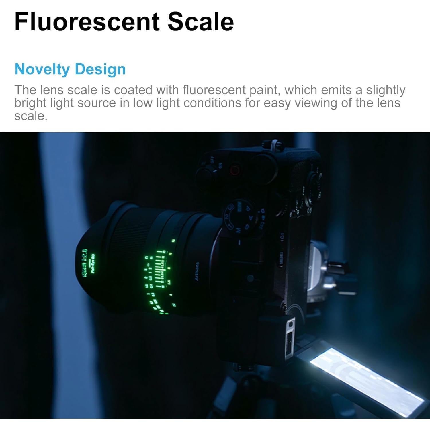 Lente 7artisans 10mm F2.8 II Fisheye para Canon RF