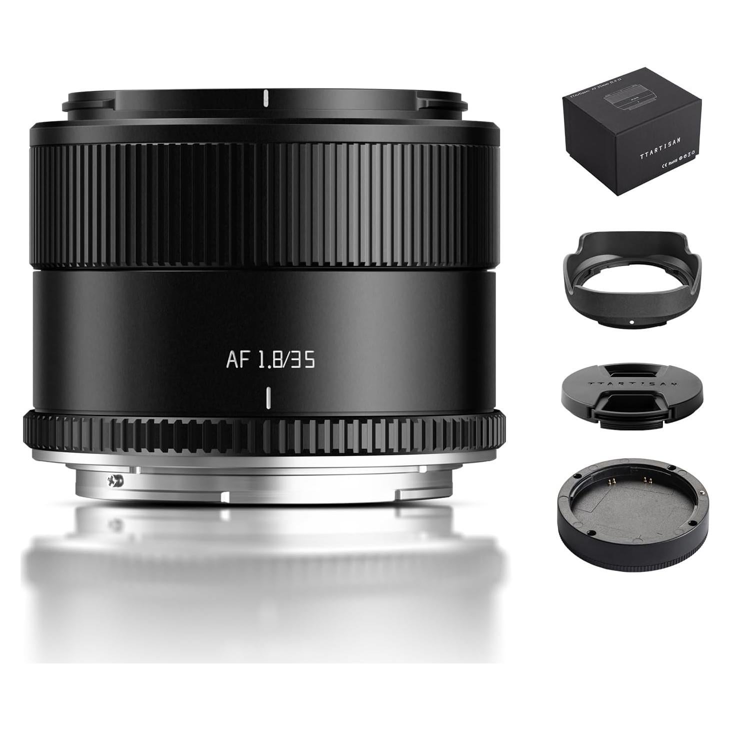 Lente TTArtisan AF 35mm F1.8 II para Nikon Z - Enfoque Automático