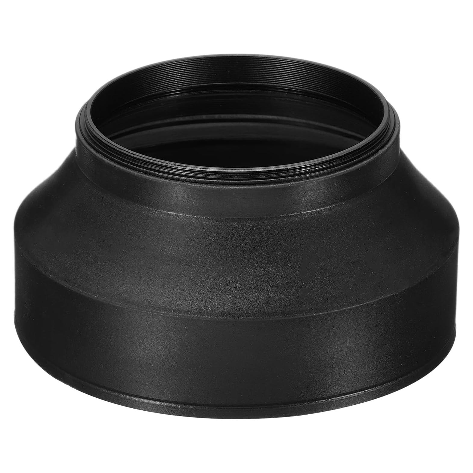 Capucha de Lente PATIKIL 72mm Goma Anti-Reflexión