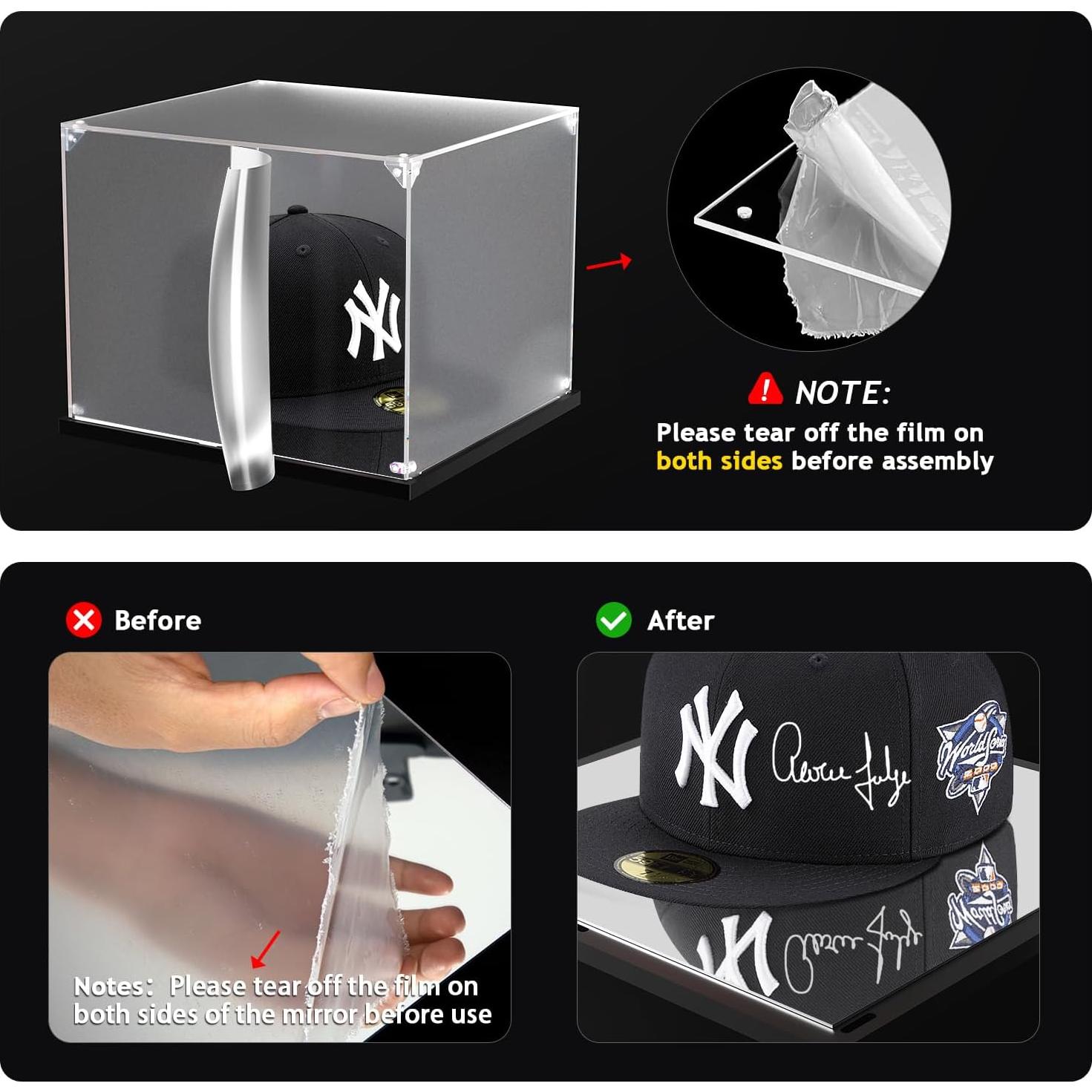 Caja de Exhibición para Sombreros KOLIPI 22x20x18 cm Acrílico