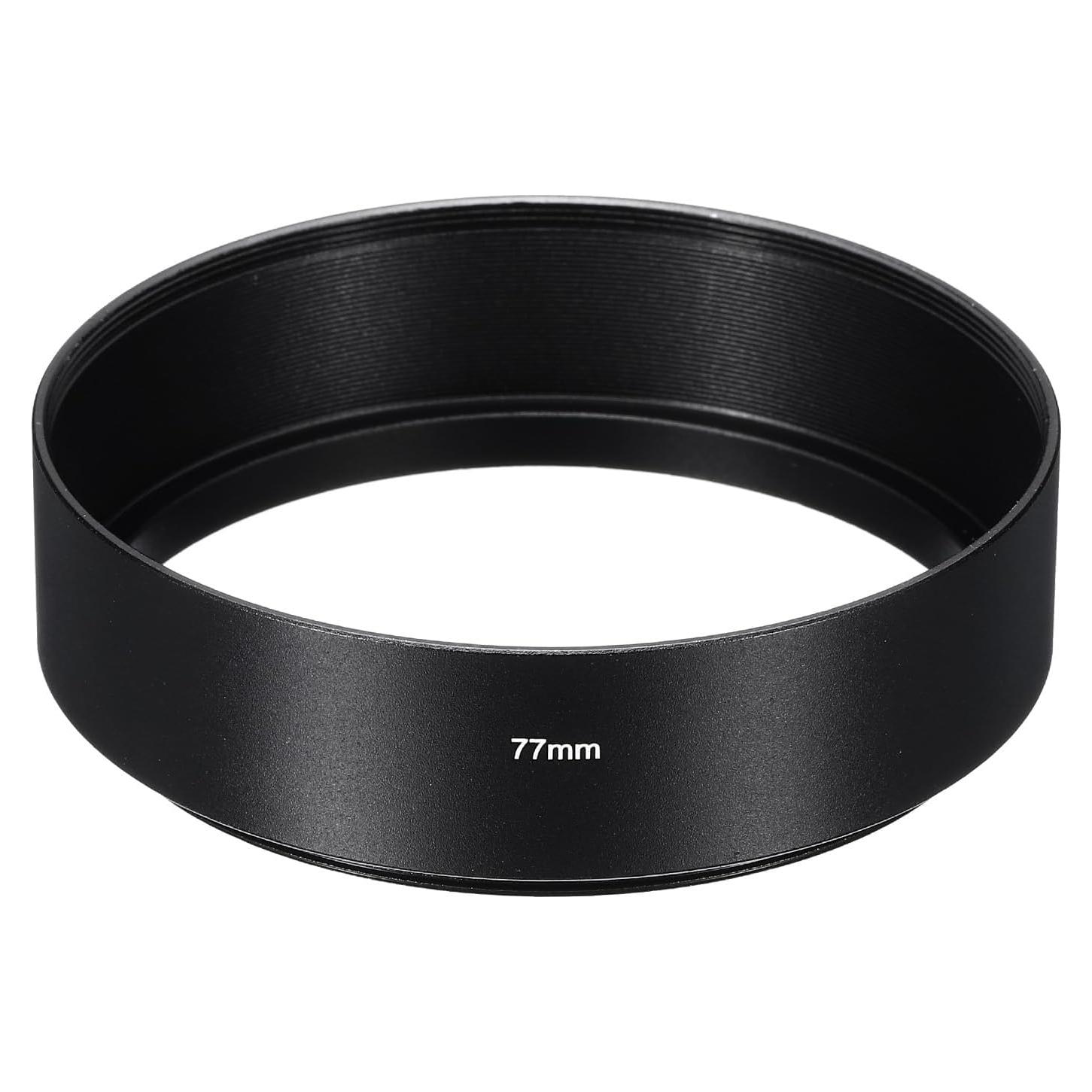 Capucho para Lente PATIKIL 77mm Antirreflectante Negro