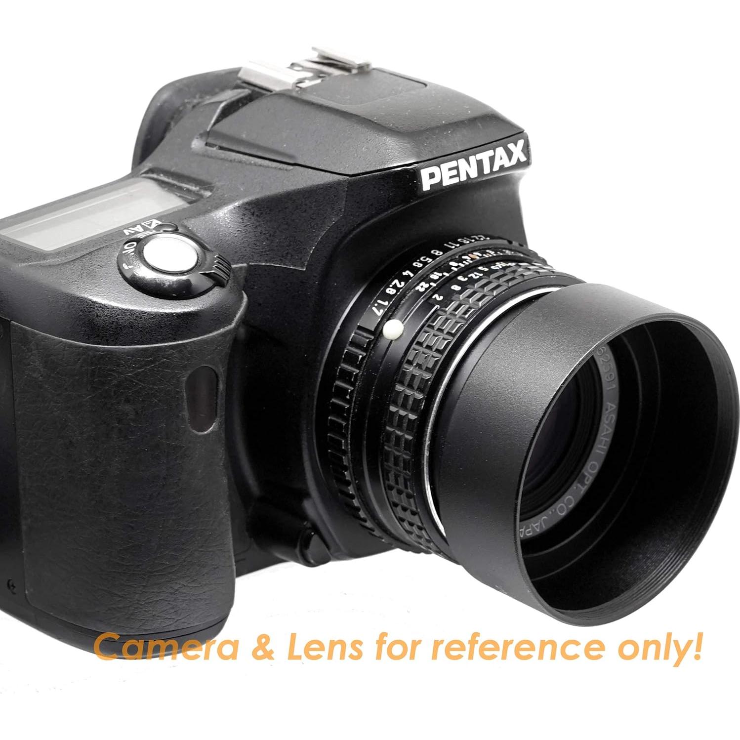 Capucha de lente de metal Fotasy 58mm para Canon, Nikon, Sony