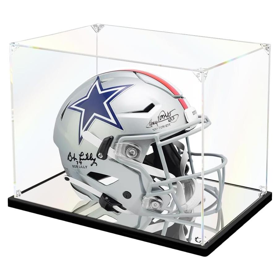 Estuche Acrílico KOLIPI para Casco Mini con Base Espejada