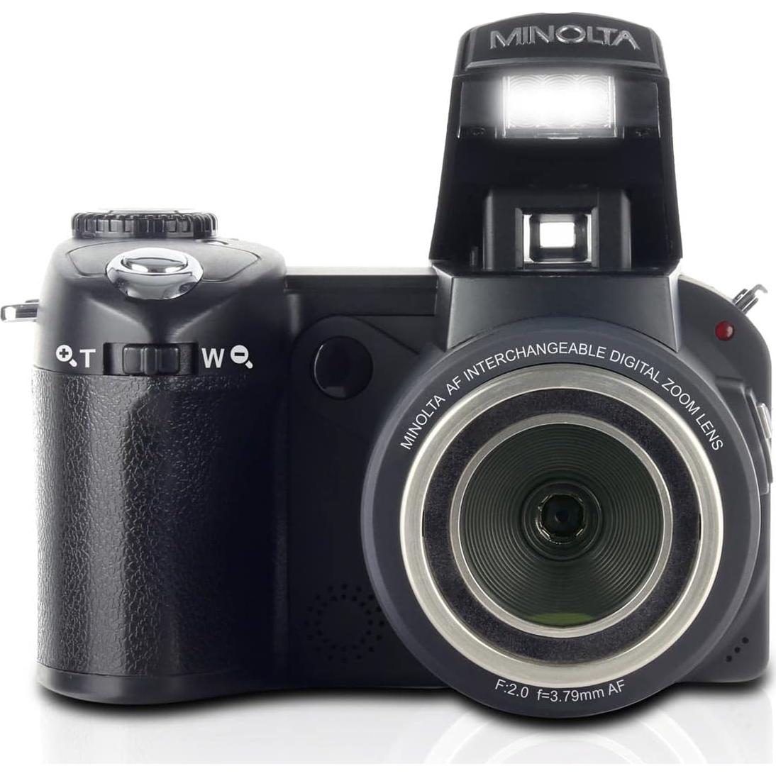 Cámara Digital Minolta MN24Z 33MP 1080p HD con Lentes