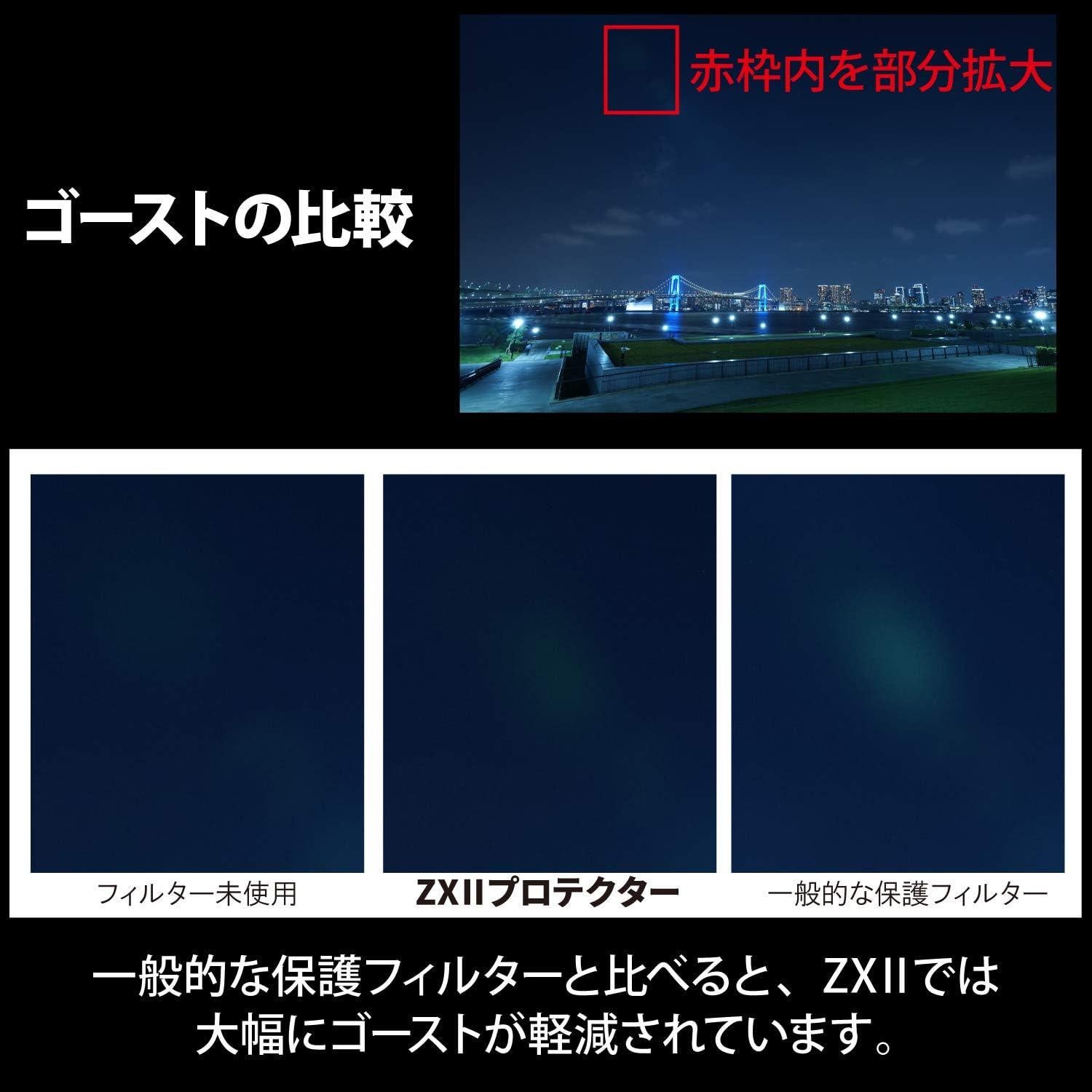 Filtro Protector de Lente Kenko ZX II 72mm con Estuche