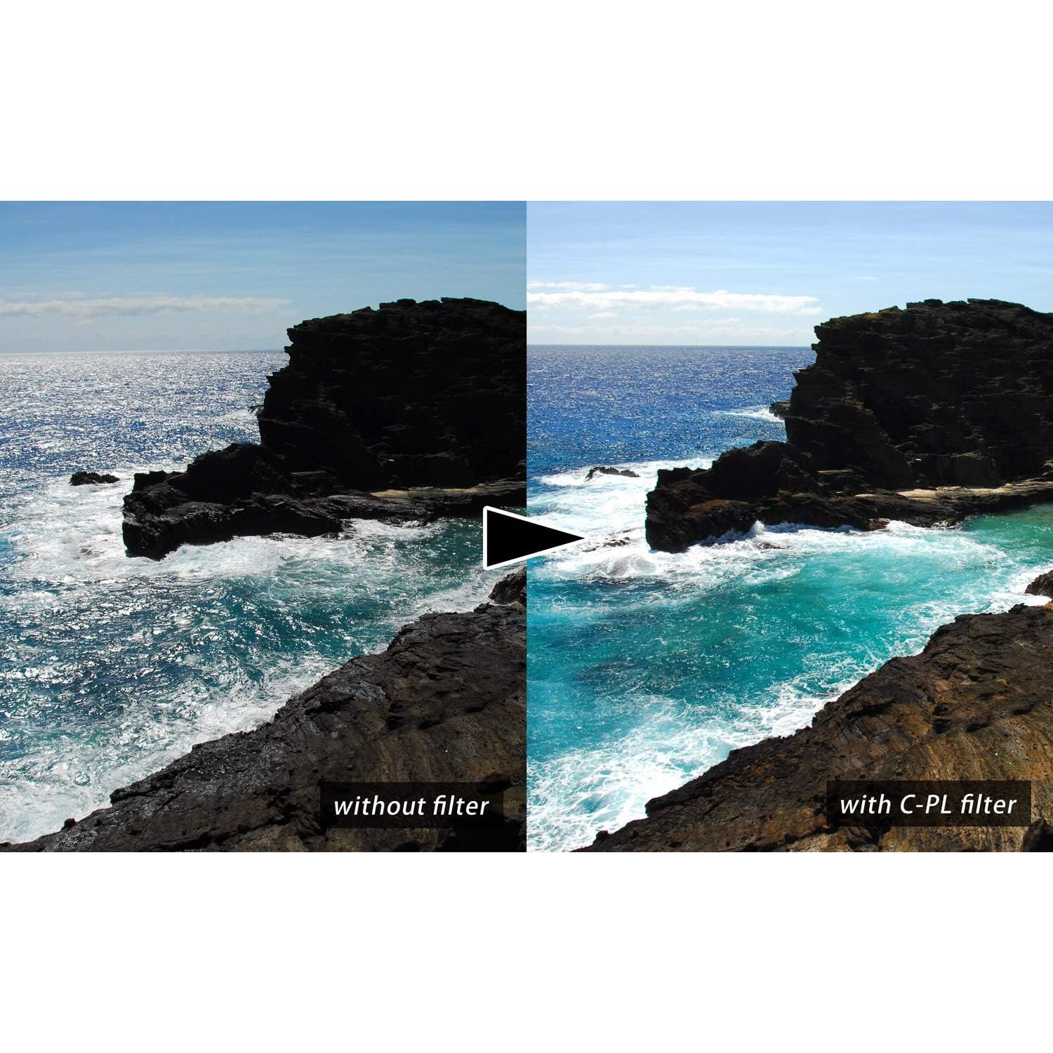 Filtro Polarizador Circular Kenko Nyumon 52mm Slim Gris