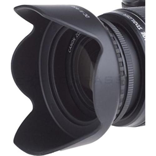 Capucha de lente tulipán 52MM Big Mike's para Canon y Nikon