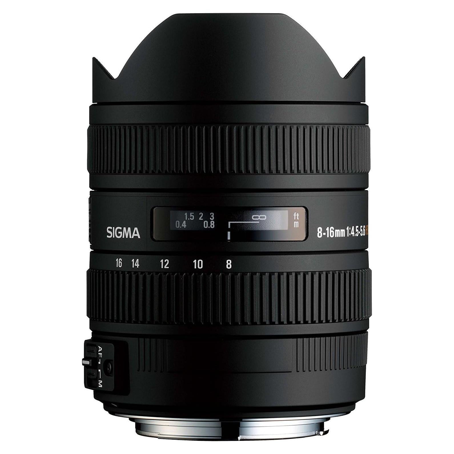 Lente Ultra Gran Angular Sigma 8-16mm f/4.5-5.6 para Canon DSLR