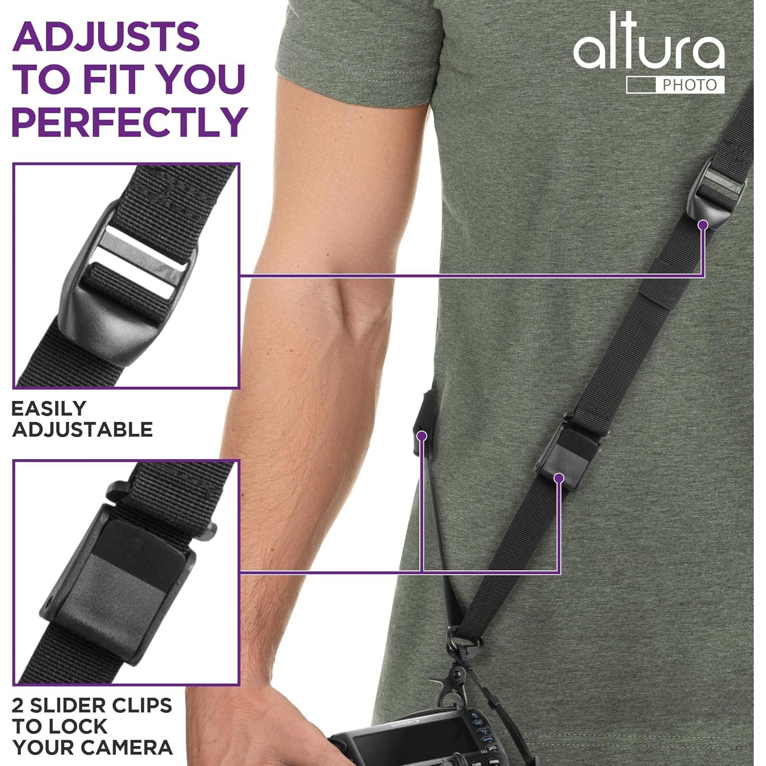 Correa para cámara Altura Photo KR0011 ajustable DSLR