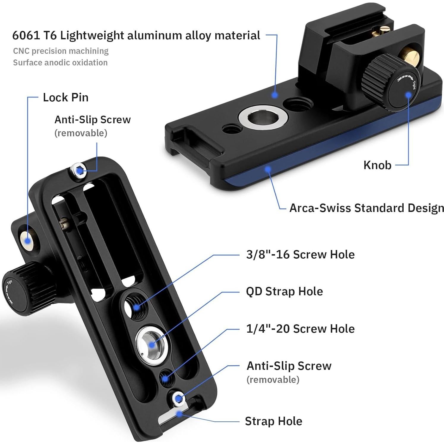 Pie de Lente Haoge LF-R720Z para Canon RF 70-200mm F2.8