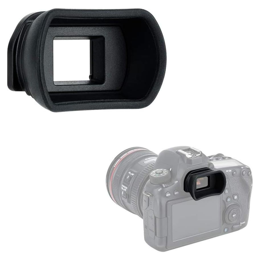 Visera Suave Larga Kiwifotos para Canon EOS 90D 80D 70D 60D