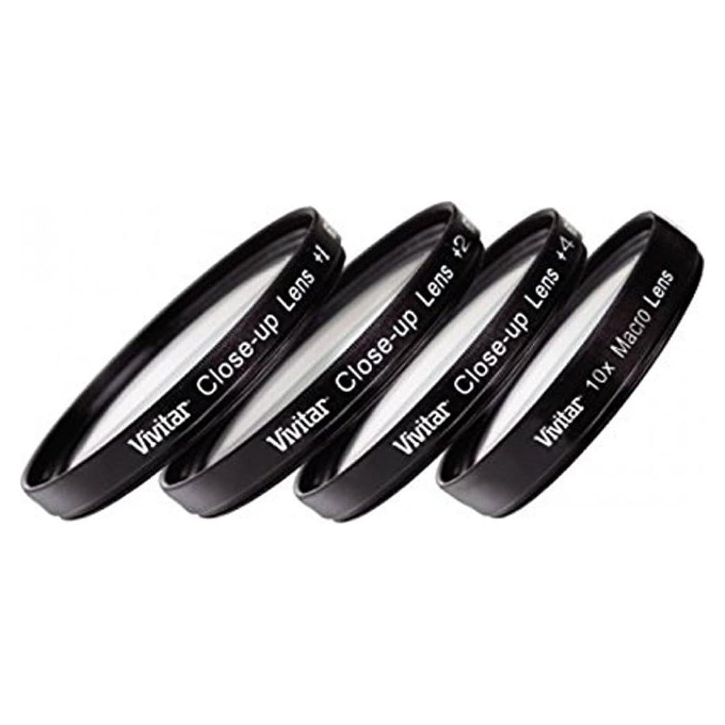 Conjunto de Filtros Macro Close-Up Vivitar 52mm 4 Piezas
