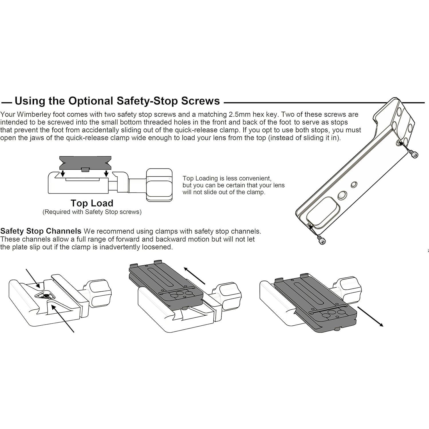 Pie de lente Wimberley AP-608 para Canon 800 f5.6 y Sigma 150-600
