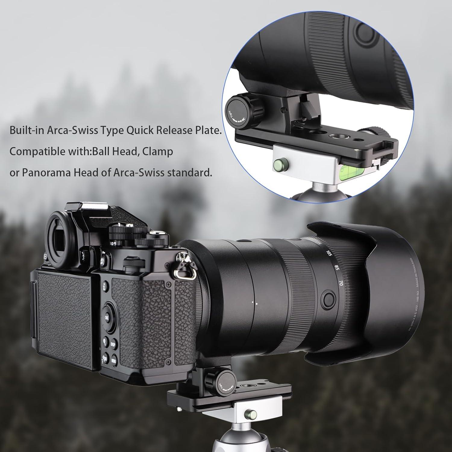 Pie de reemplazo Haoge LF-Z72 para lente Nikon NIKKOR Z 70-200mm