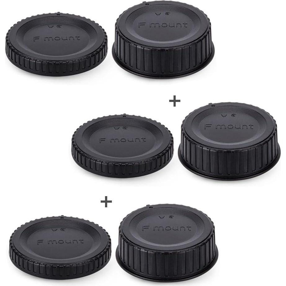 Tapa de lente y cuerpo Nikon F Mount JJC L-R16 - 3 Paquetes