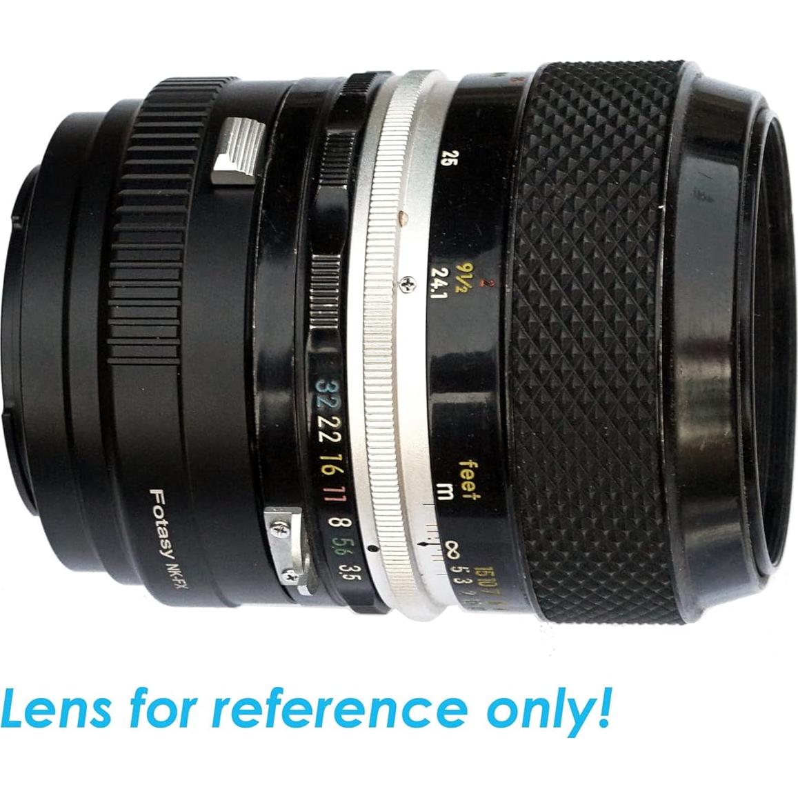 Adaptador Fotasy Nikkor F a Fuji X - Enfoque Infinito