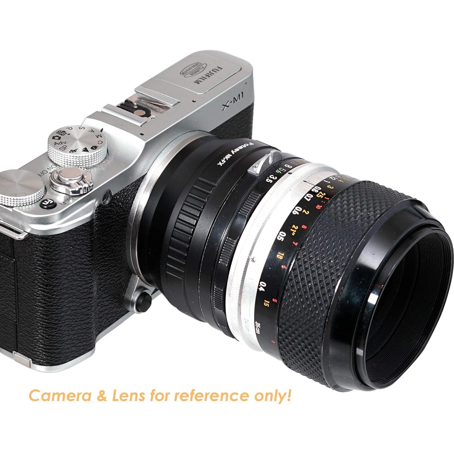 Adaptador Fotasy Nikkor F a Fuji X - Enfoque Infinito