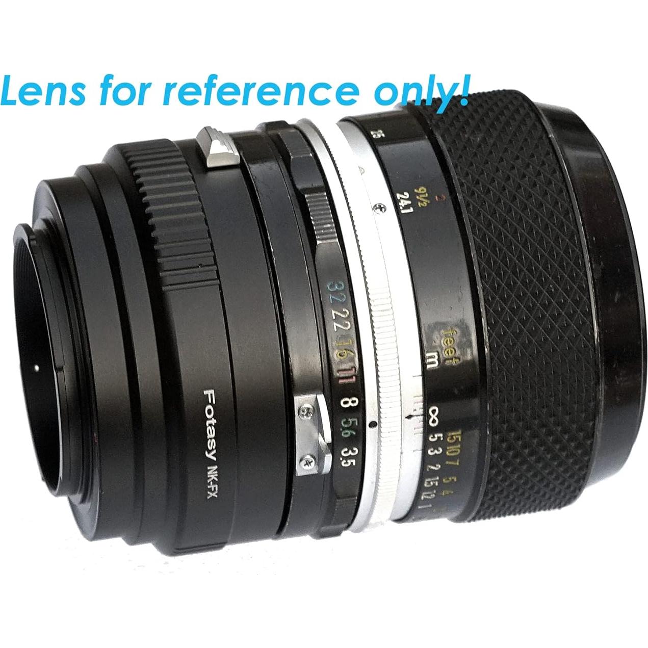 Adaptador Fotasy Nikkor F a Fuji X - Enfoque Infinito