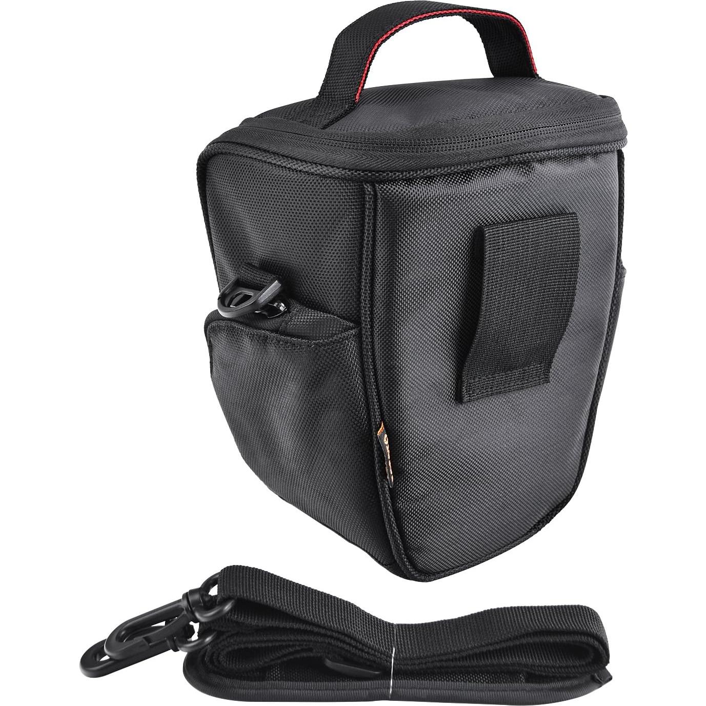 Funda de Cámara DSLR FOSOTO Nylon Negro Compatible Nikon Canon