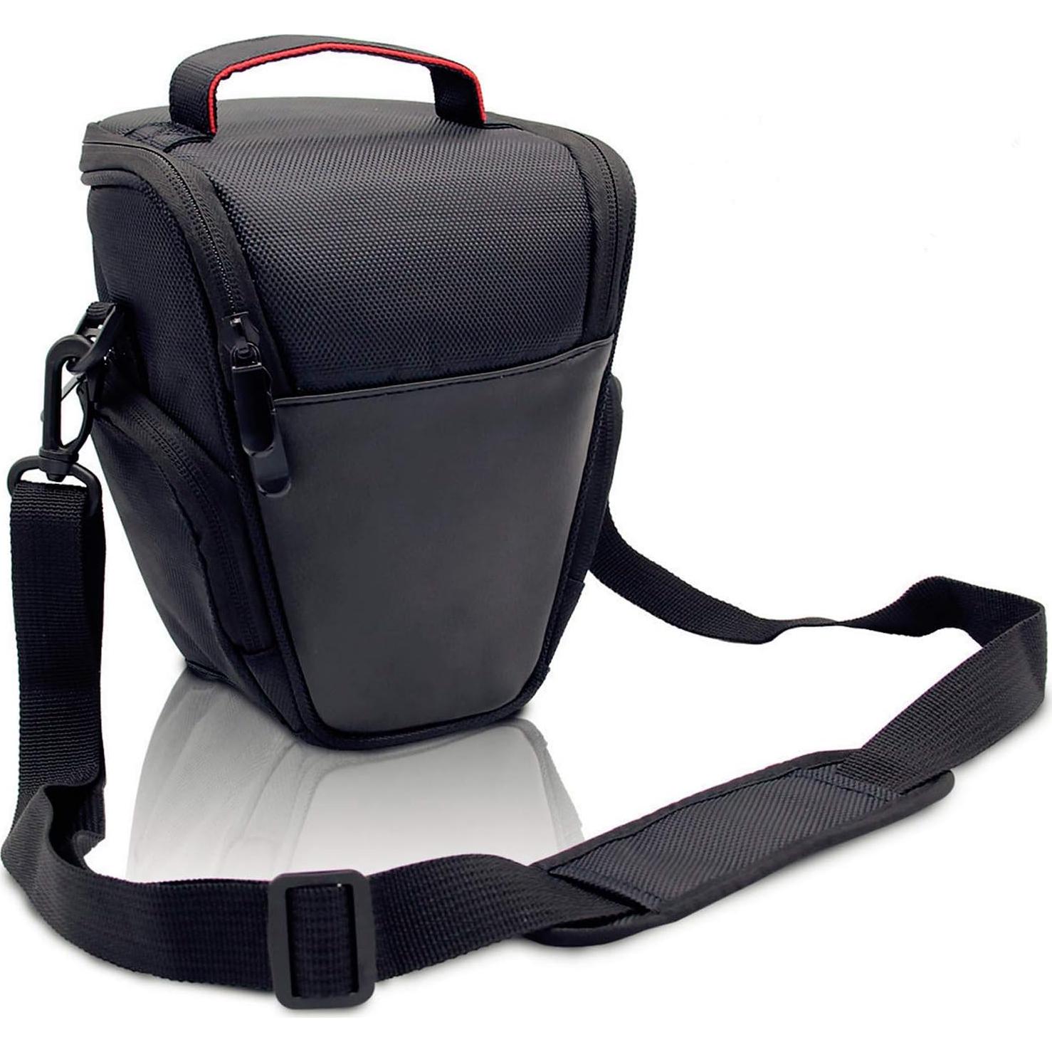 Funda de Cámara DSLR FOSOTO Nylon Negro Compatible Nikon Canon