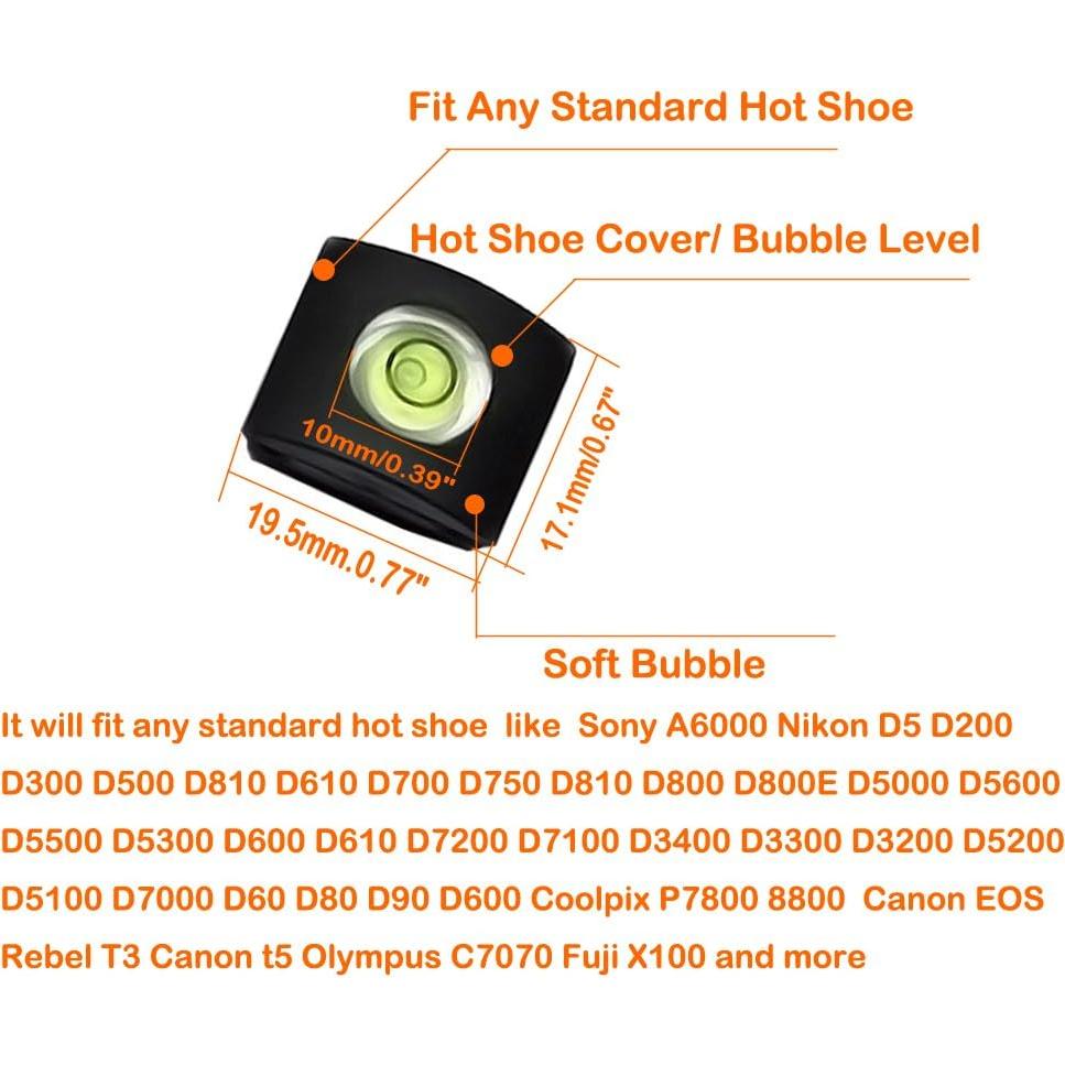 Nivel de Burbuja de Zapata Caliente FOTYRIG para Cámaras