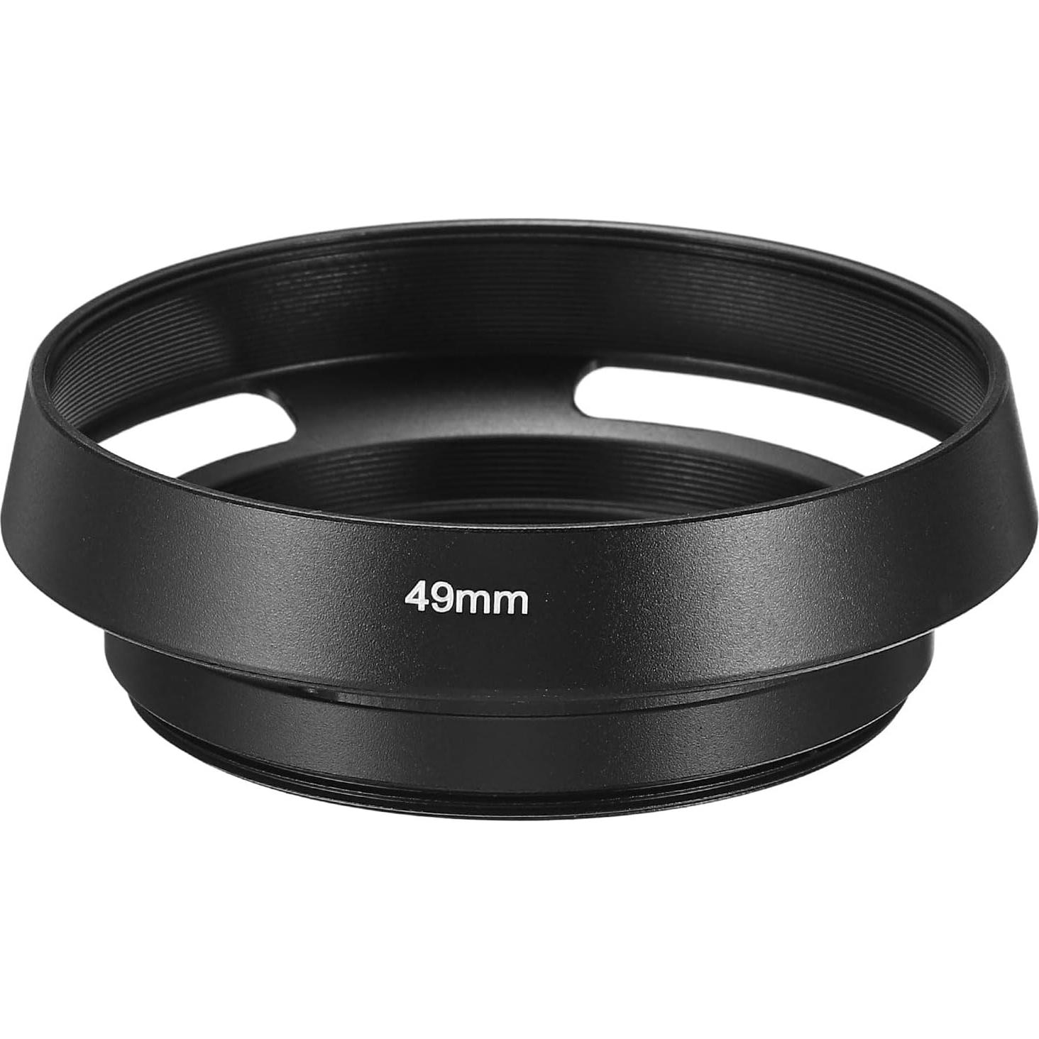 Capucha de Lente 49mm PATIKIL Antirreflectante Negra