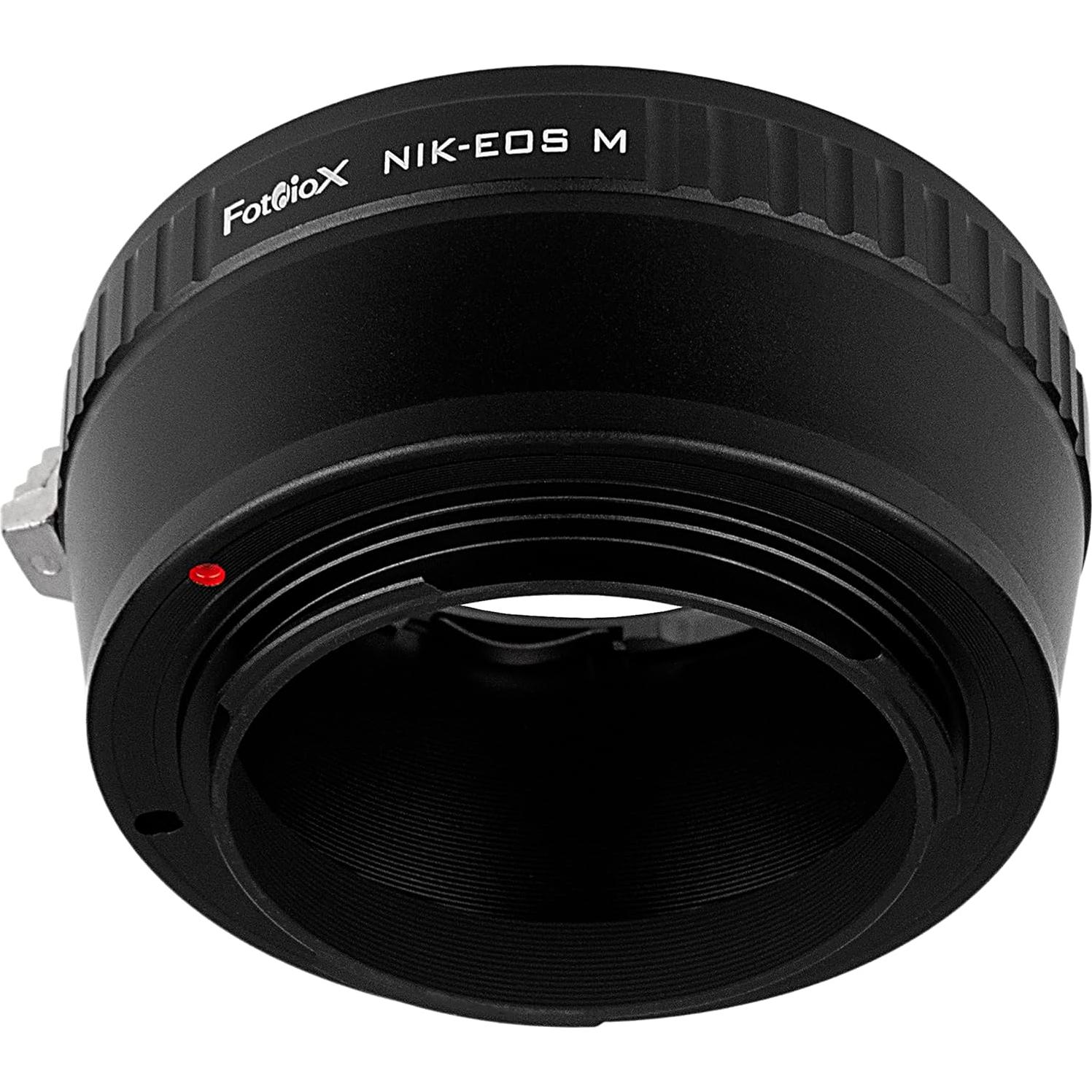 Adaptador de Montura Fotodiox Nikon F a Canon EOS M