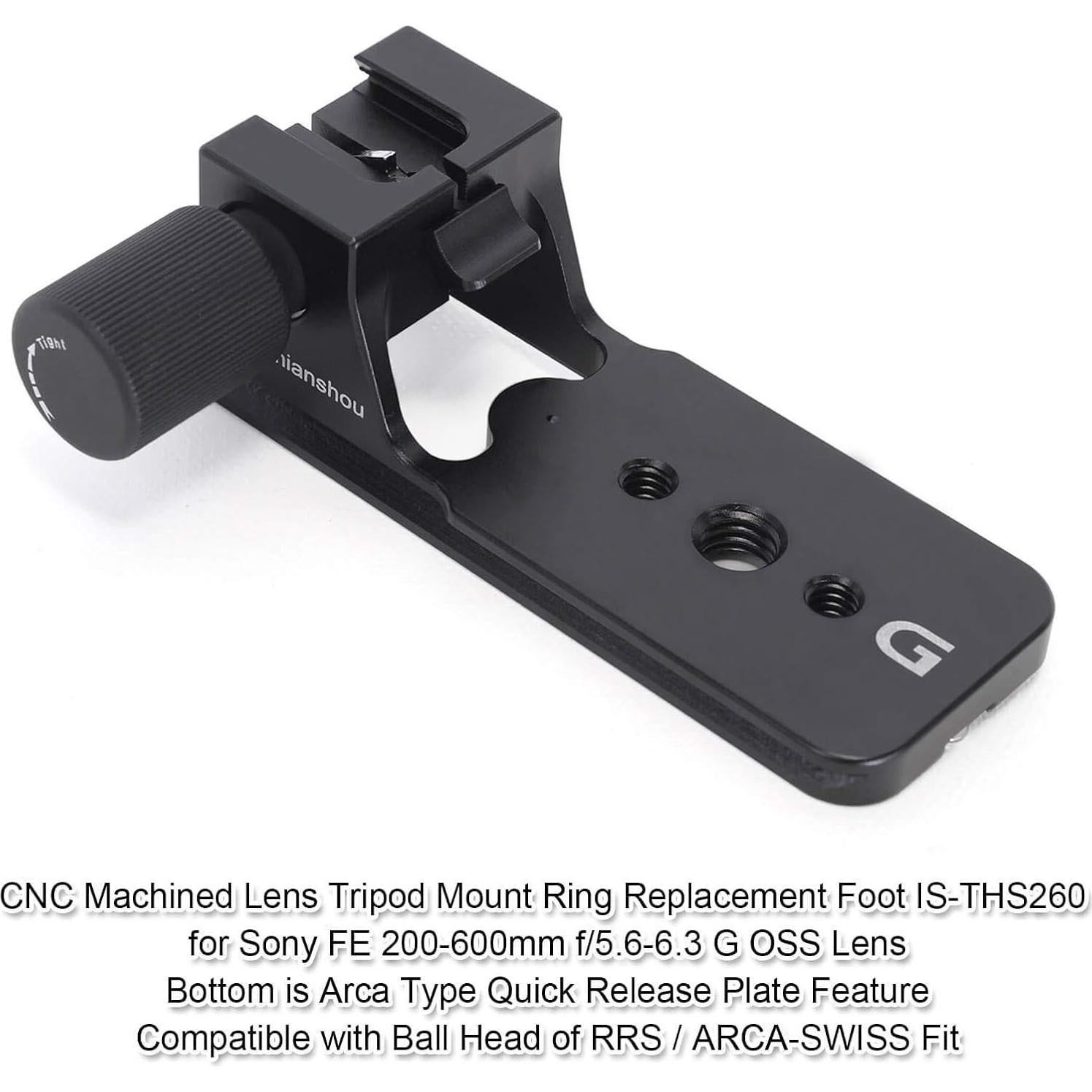 Pie de Reemplazo iShoot para Lente Sony FE 200-600mm