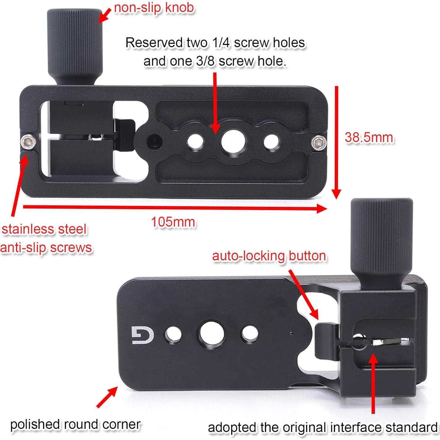 Pie de Reemplazo iShoot para Lente Sony FE 200-600mm