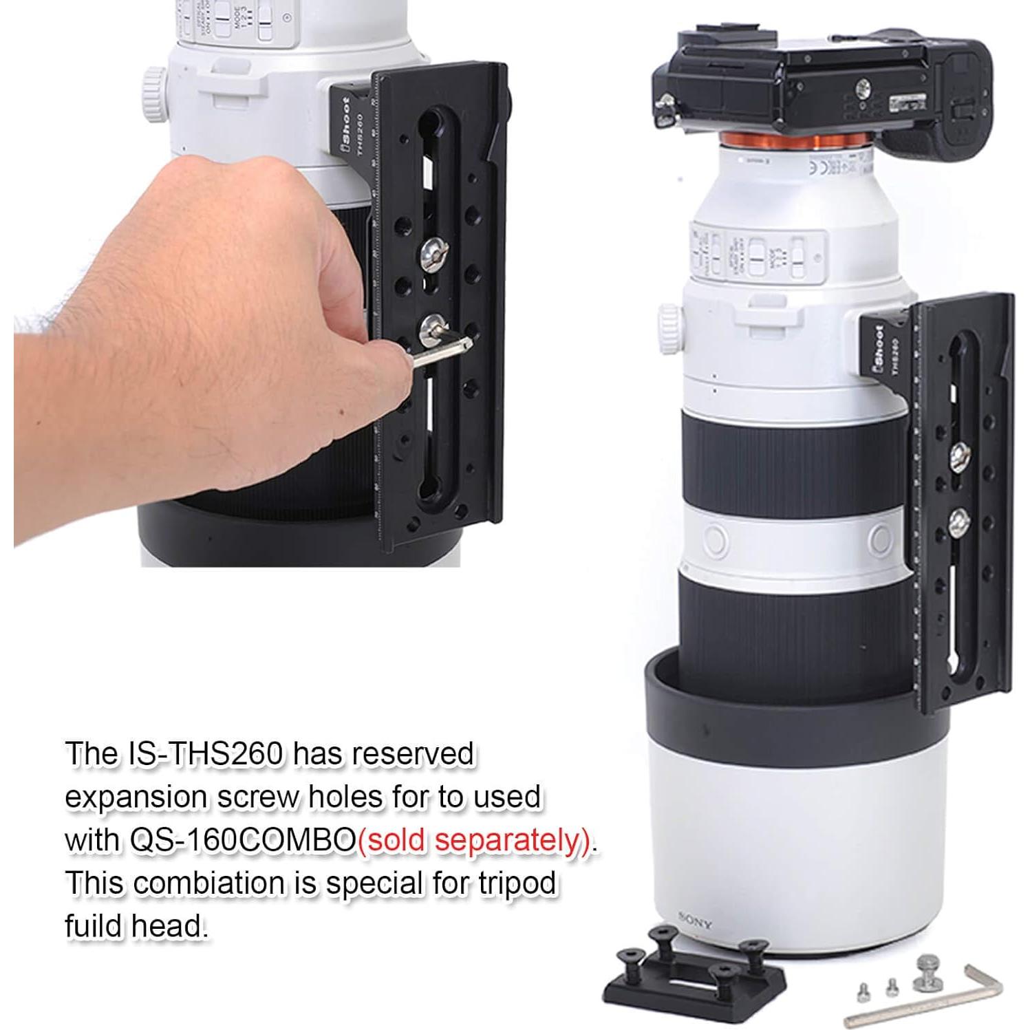 Pie de Reemplazo iShoot para Lente Sony FE 200-600mm