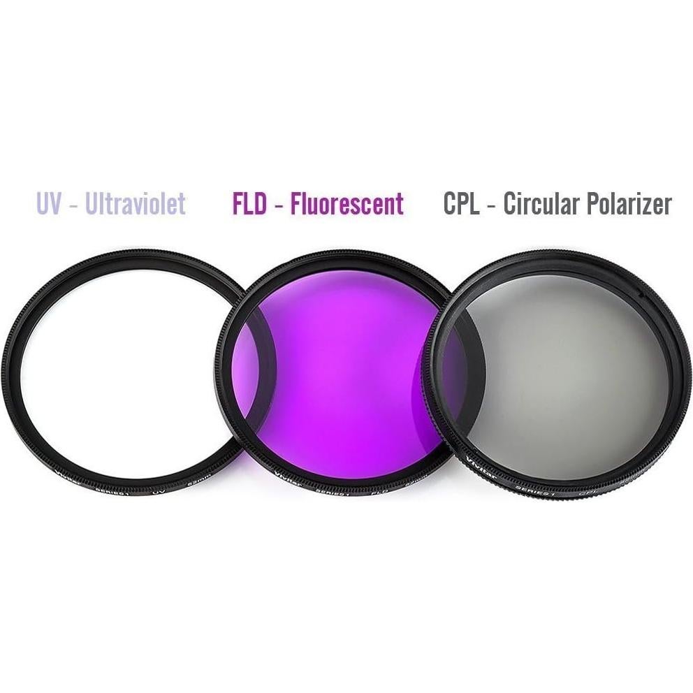 Juego de Filtros 7 Piezas 40.5mm Big Mike's para Sony