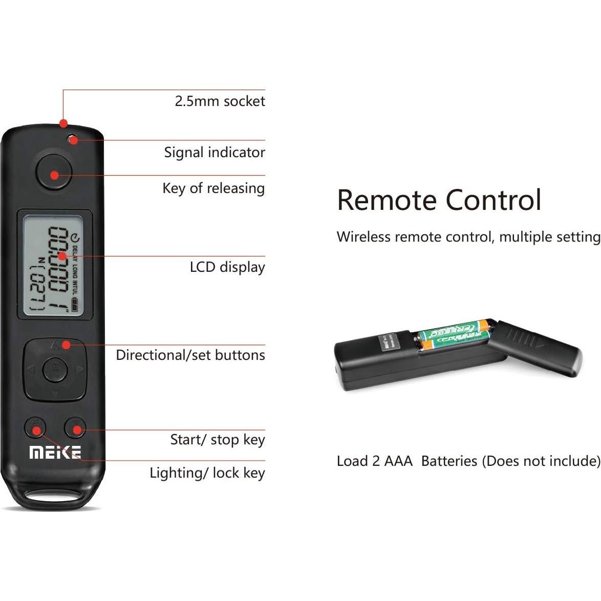 Empuñadura de Batería Meike MK-A7IV Pro para Sony A7IV A7RIV