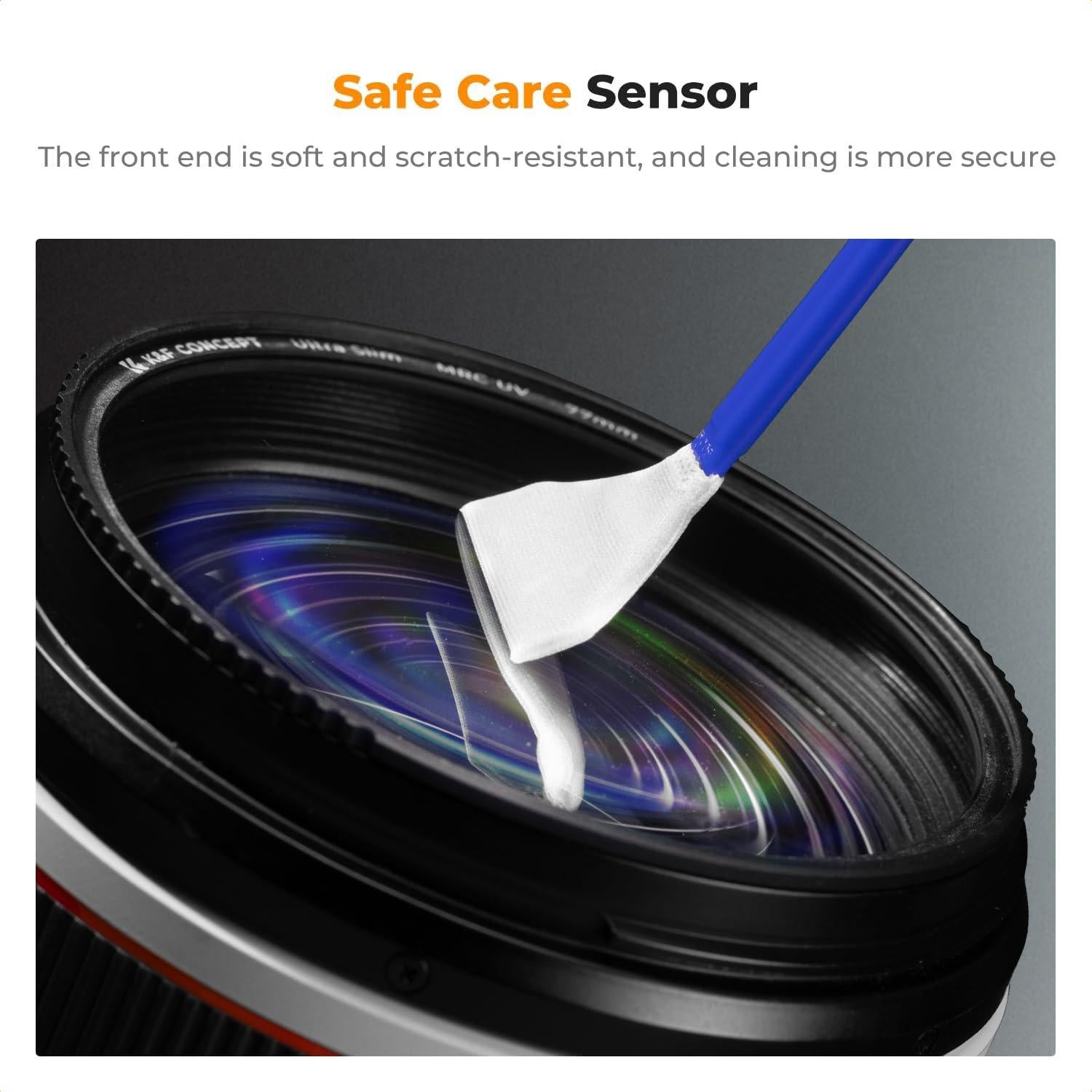 Kit de Limpieza de Sensor K&F Concept 24mm para Cámaras DSLR