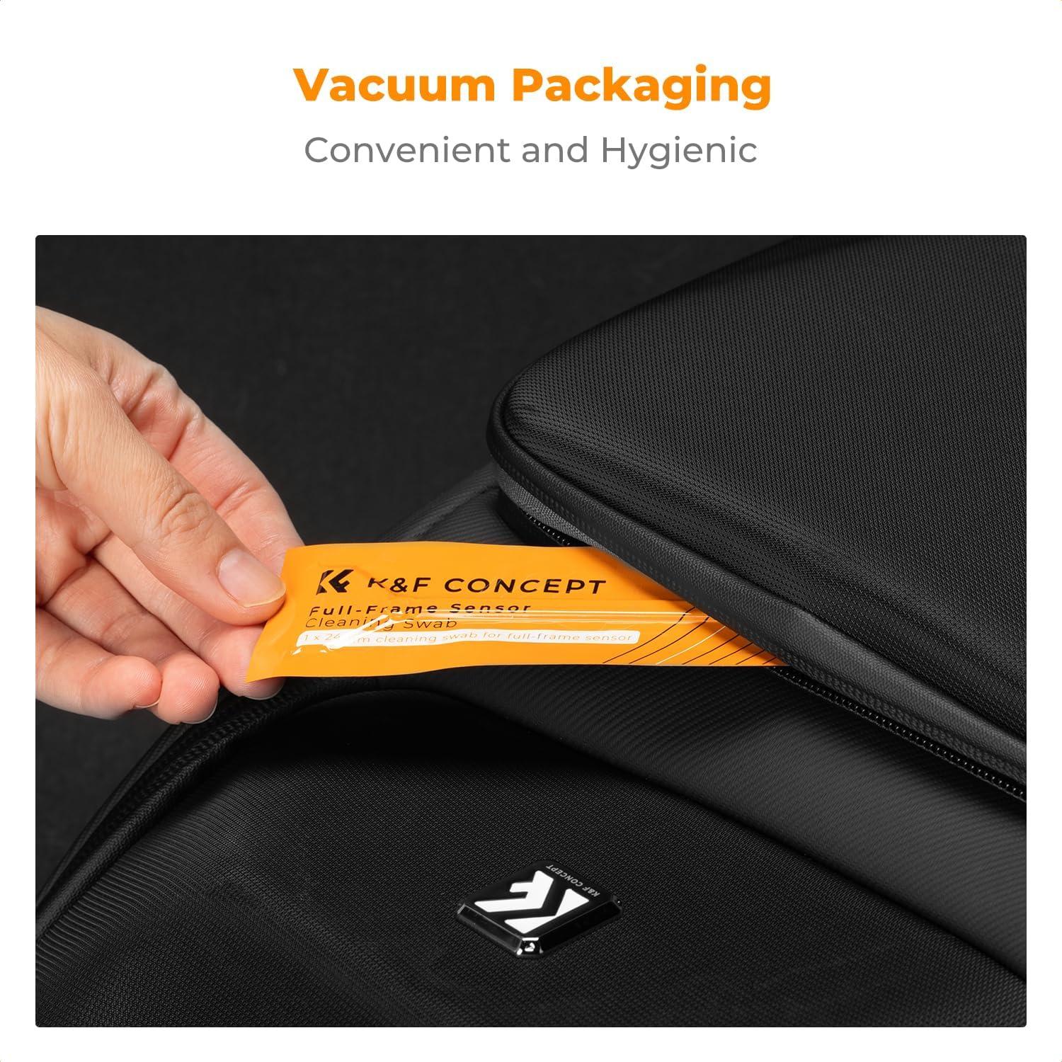Kit de Limpieza de Sensor K&F Concept 24mm para Cámaras DSLR