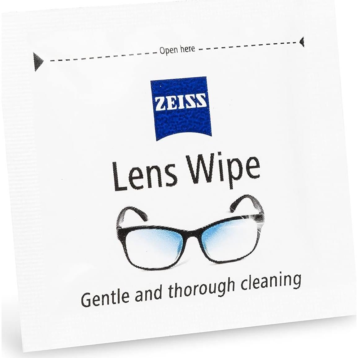 Toallitas para Lentes ZEISS 250 Unidades Pre-Humedecidas