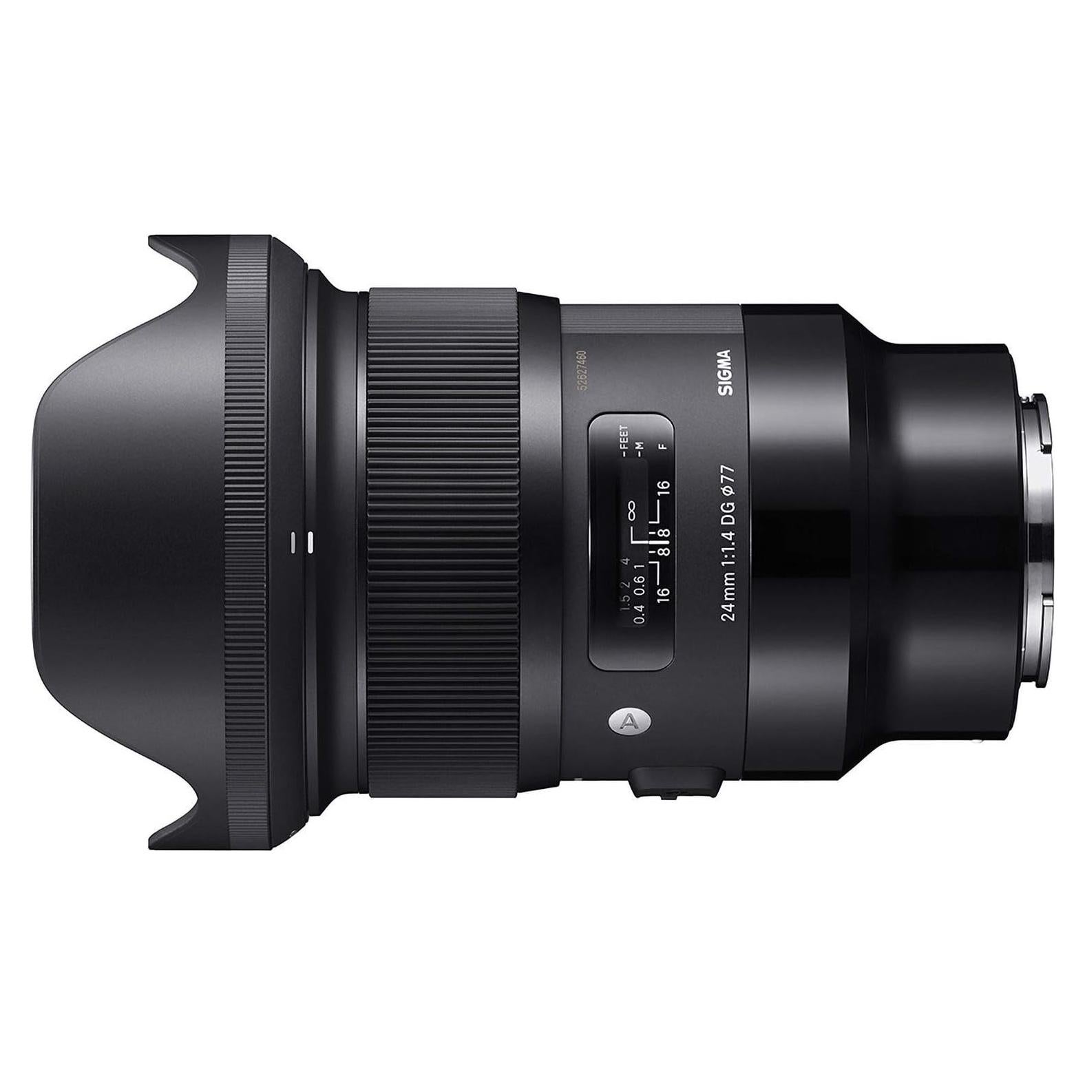 Lente Sigma 24mm F/1.4 DG HSM Art para Sony E - 0.66 kg