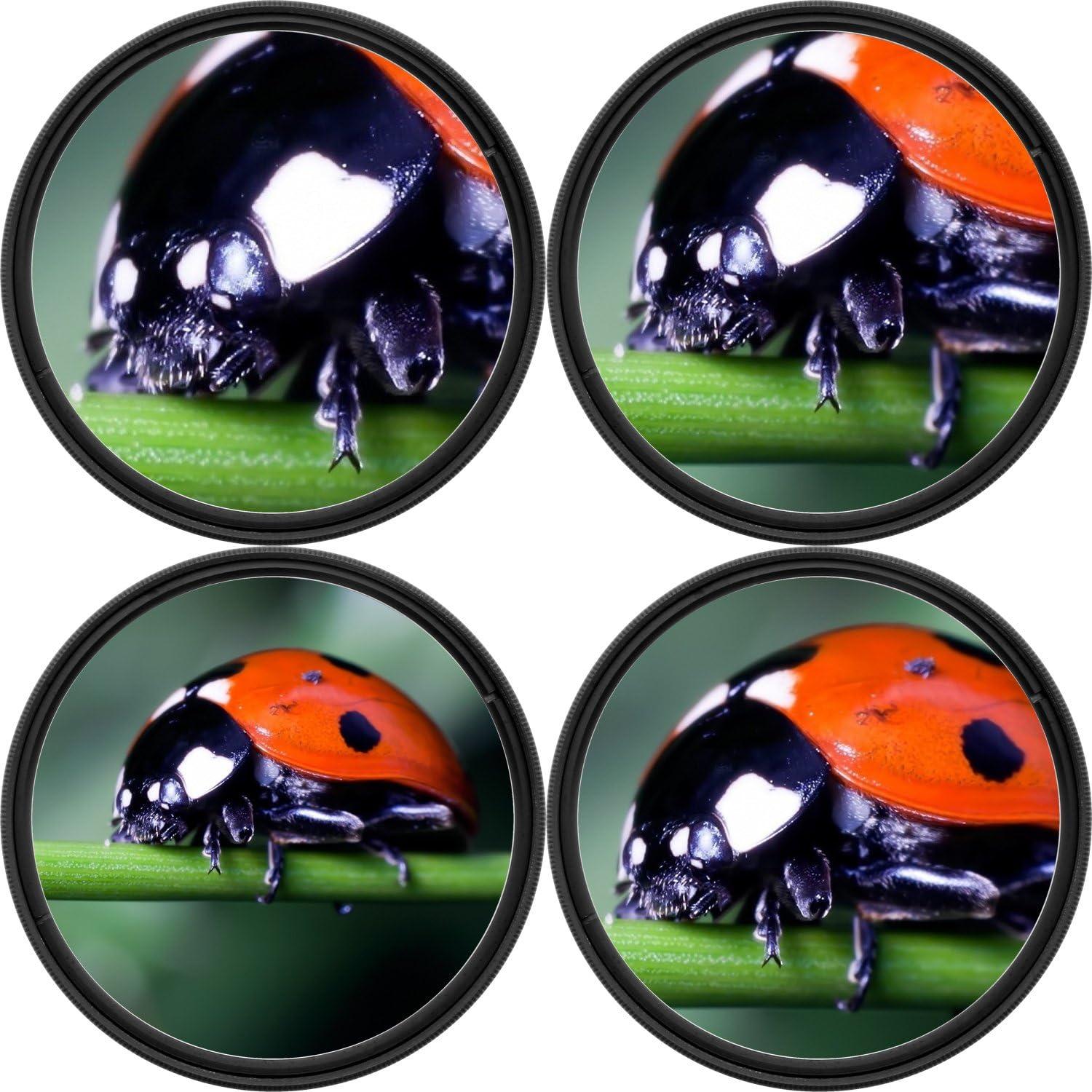 Kit de Filtros Macro y CPL UV FLD 58mm Ledix con Lentes Acercamiento