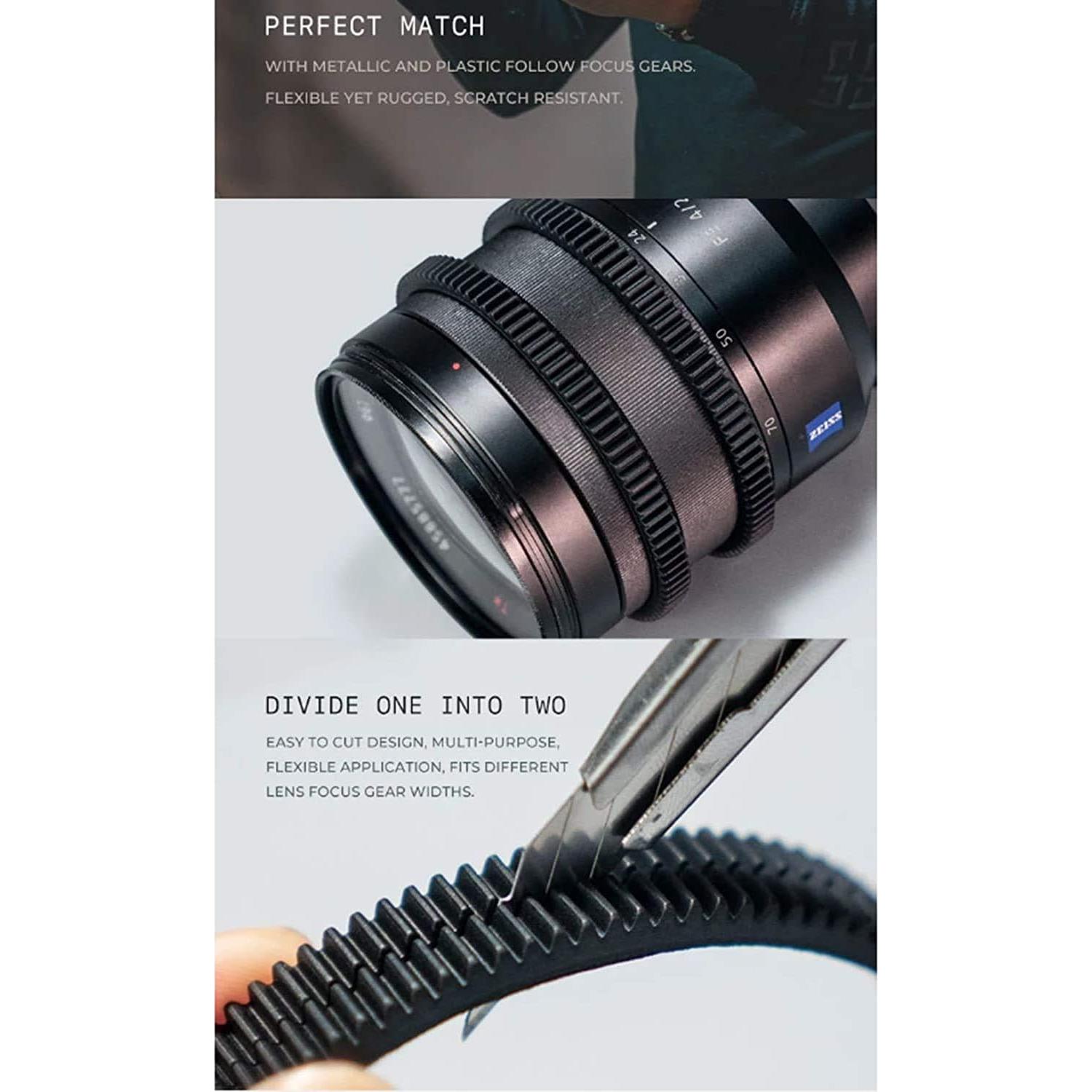 Anillo de Enfoque Sin Costura TILTA TA-FGR 0.8 para Lentes