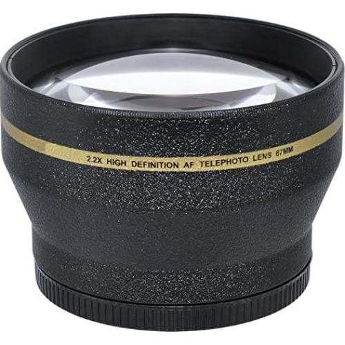 Lente Telefoto 67mm HDStars para Nikon, Sony, Fujifilm