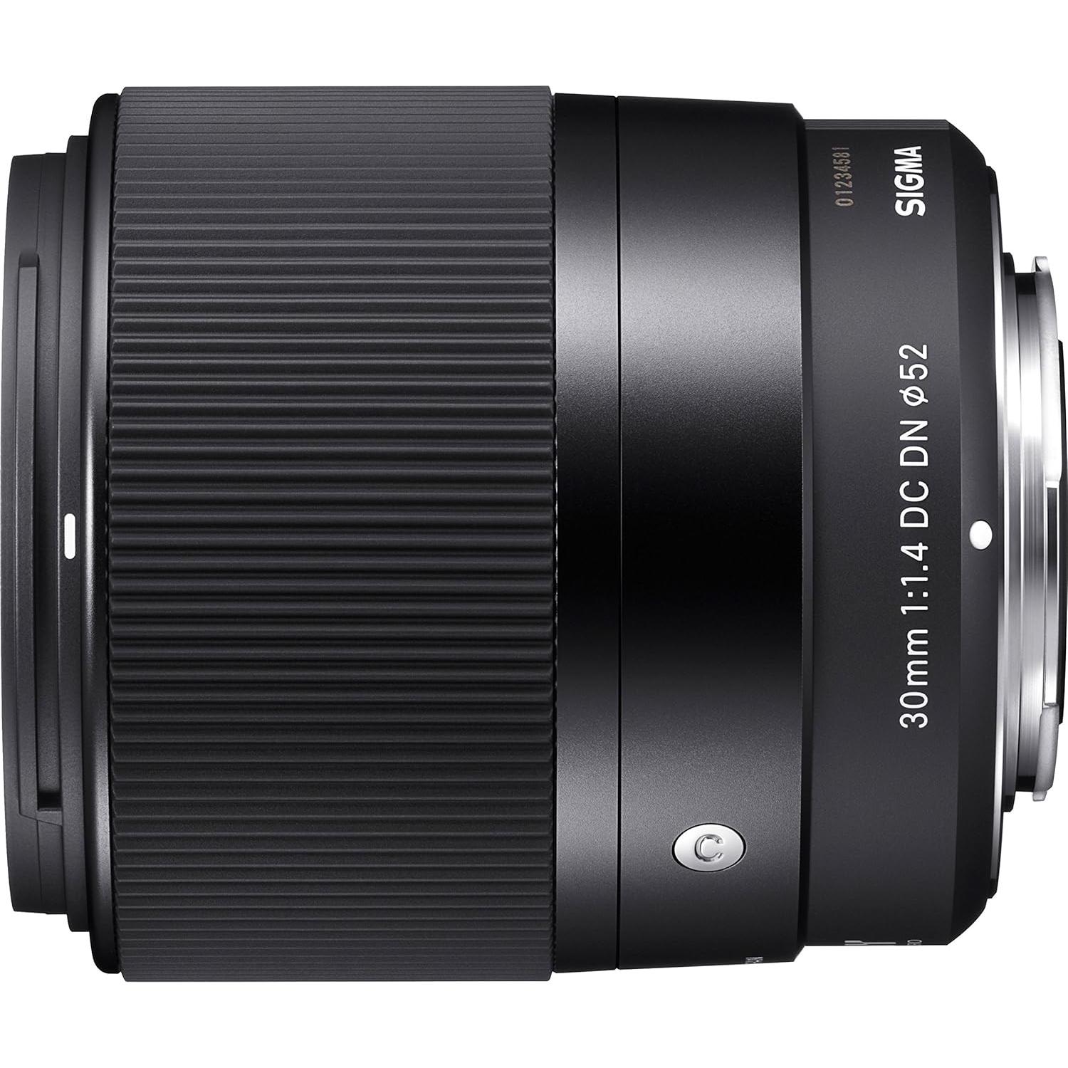 Lente Sigma 30mm F1.4 DC DN para Montura Sony E + Tarjeta 64GB